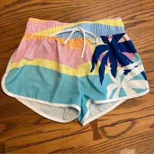 Hurley Kid's Tropical Print Shorts. Size XS